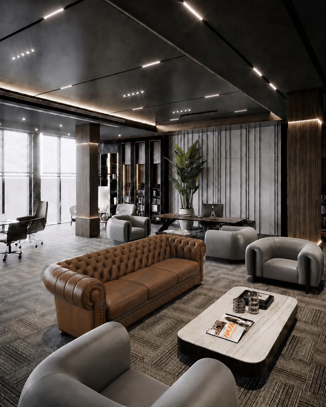 Oil Company Main Office